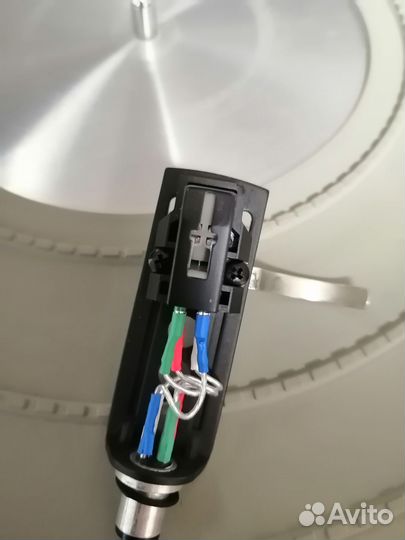 Audio technica AT vm 520 eb /h картридж+шелл