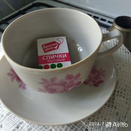 Сервиз чайный, Дулёво. Фарфор, СССР