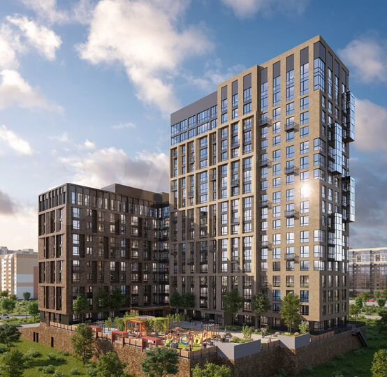 2-к. квартира, 75,5 м², 10/19 эт.