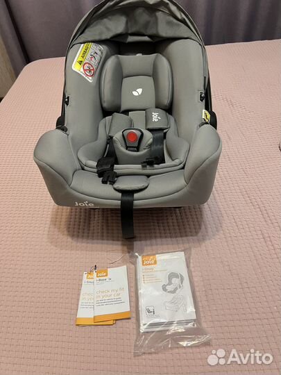Автолюлька joie i-snug автокресло от 0 до 13 кг