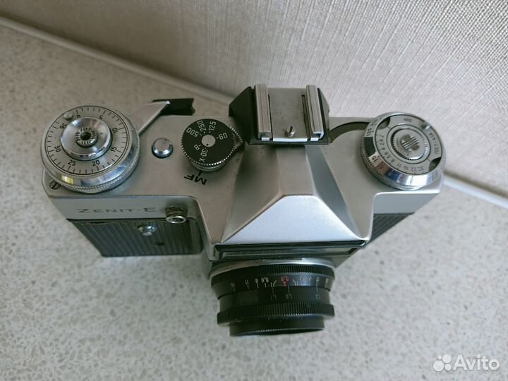Фотоаппарат Зенит-Е, объектив индустар 50-2