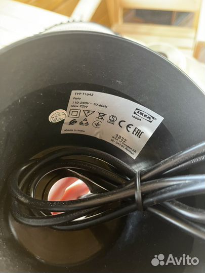 Подвесной светильник IKEA foto