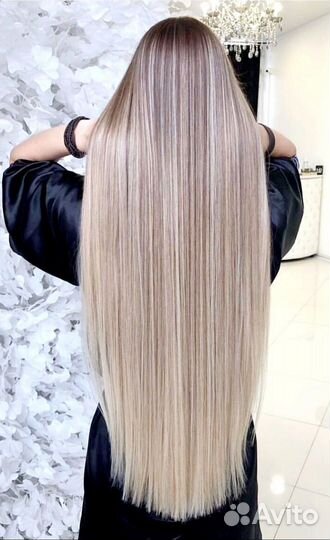 Снятие нарощенных волос