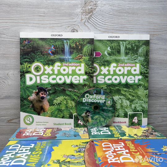 Oxford Discover 4 2nd edition Не перепечатка