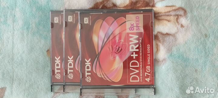 Диски CD dvd новые в ассортименте