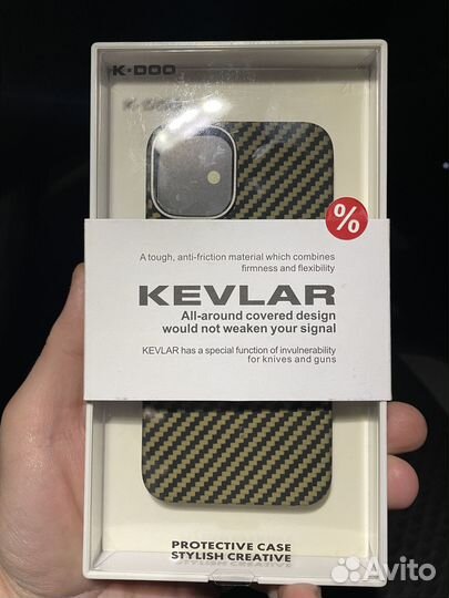 Кевларовый чехол для iPhone 12 mini новый