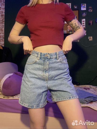 Шорты женские pull&bear