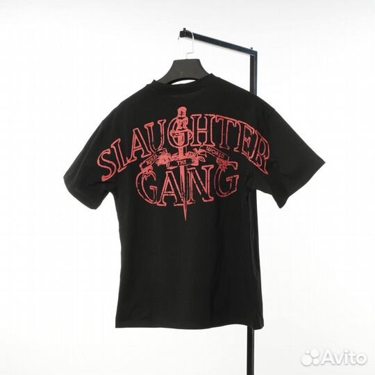 Футболка corteiz x 21 savage черная качественная