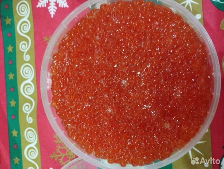 Красная икра горбуши