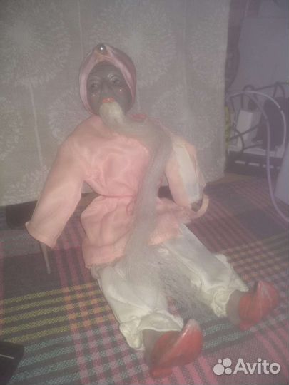 Кукла сувенирная Старик Хотабыч СССР