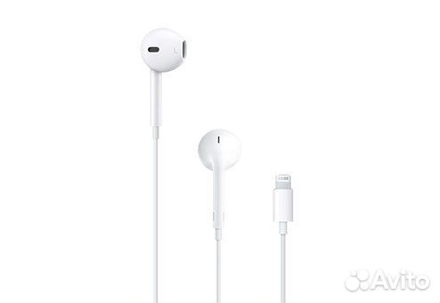 Наушники оригинал apple earpods lightning