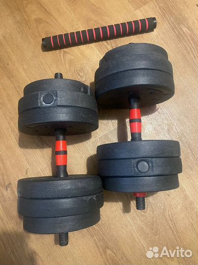 Штанга и гантели