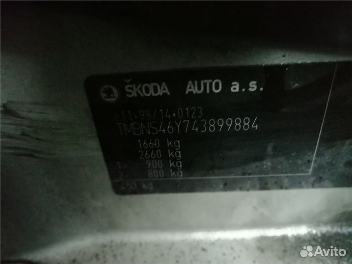 Разбор на запчасти Skoda Fabia 1999-2004