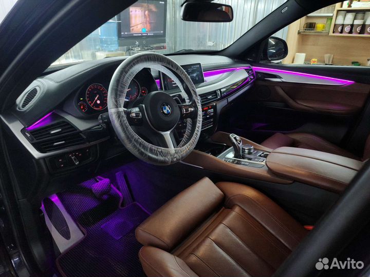 Подсветка салона ambient light BMW X5 F15 F16 G30