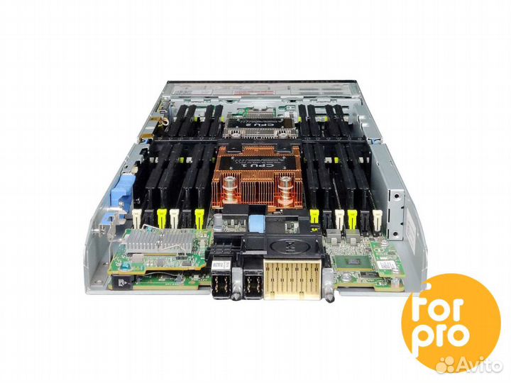 Сервер dell FC630 2xE5-2618Lv3 64GB, H730
