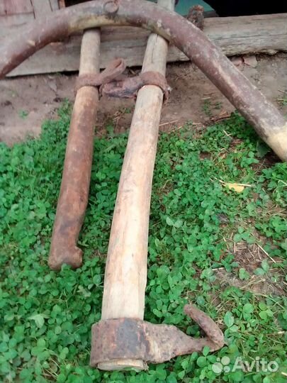 Лошадиная дуга, валек для плуга и бороны