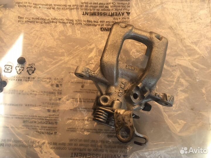 Суппорт тормозной задний правый,шкода етти, audi,в