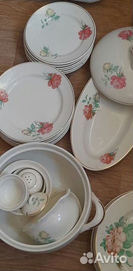Столовый сервиз фарфор СССР