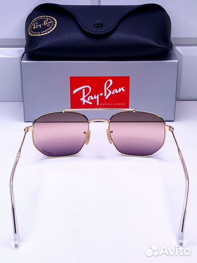 Очки Ray Ban 3707 Розовые