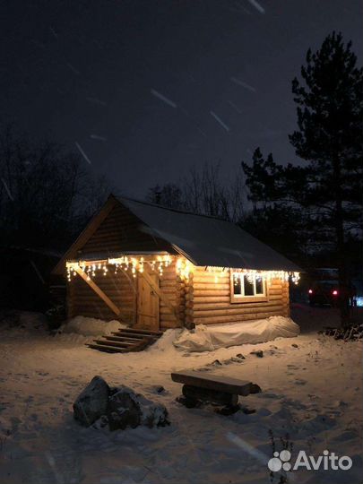 Баня на дровах