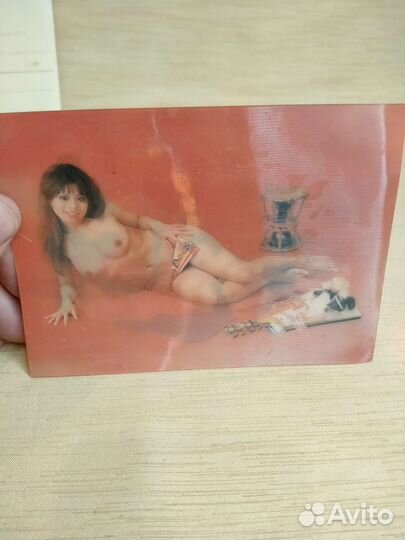 Открытки Японские девушки голография