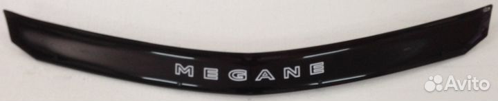 Дефлектор капота Renault Megane 2 (02-08)