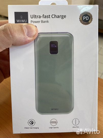 Внешний аккумулятор WiWU JC-16 20W,10000мАч