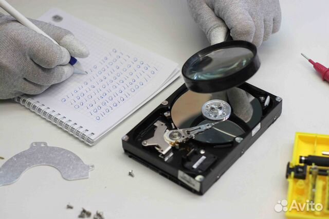 Ремонт HDD, восстановление информации