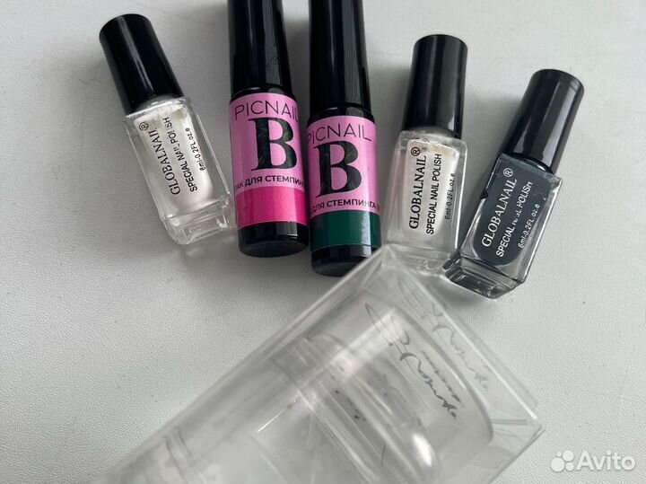 Лаки для стемпинга, штамп