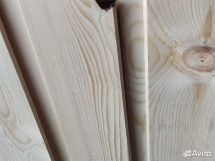 Евровагонка из ели и сосны 125 x 121 x 60 Штиль x