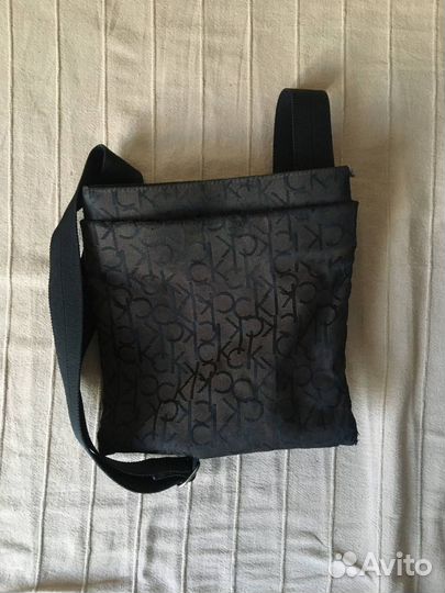 Сумка calvin klein через плечо мужская