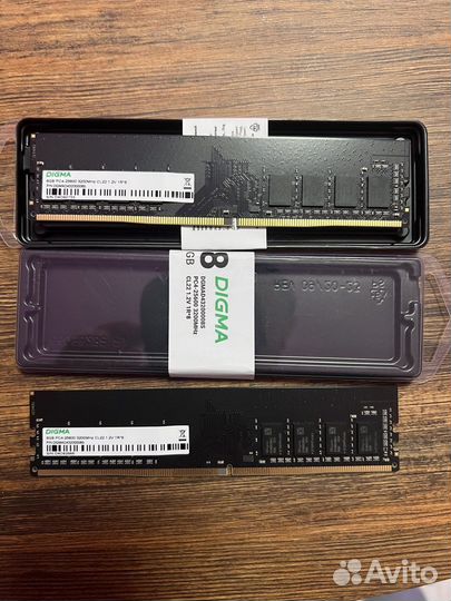 Оперативная память Digma DDR4 - 2x 8гб 3200мгц