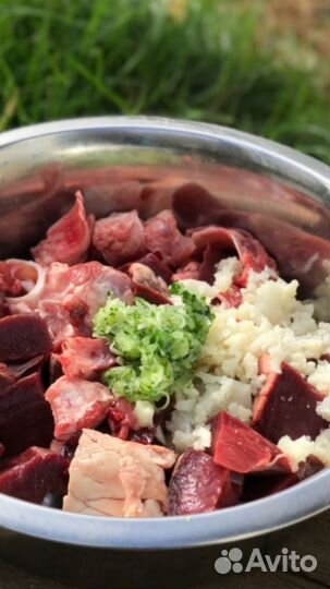 Натуральное питание для собак