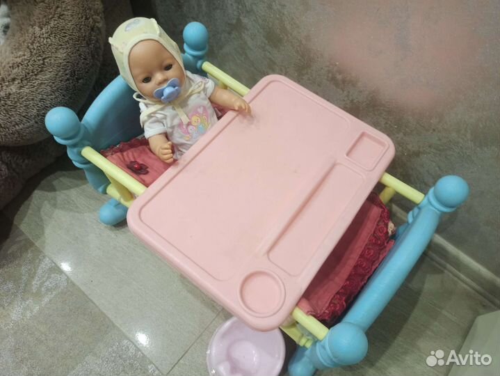 Кроватка для куклы baby born