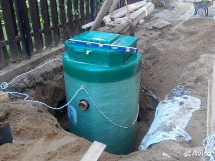 Септик био Интал 3 переливной