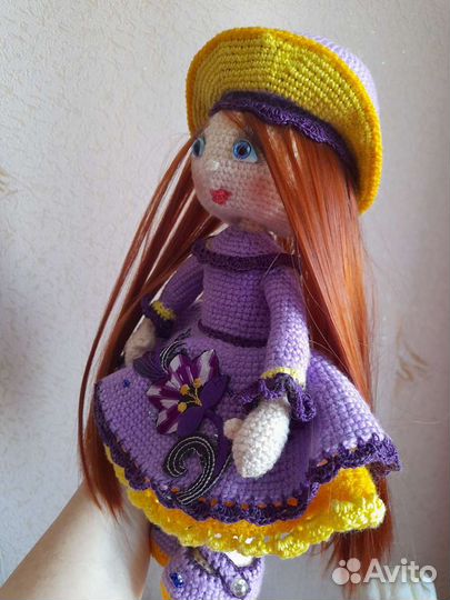 Интерьерная кукла ручной работы