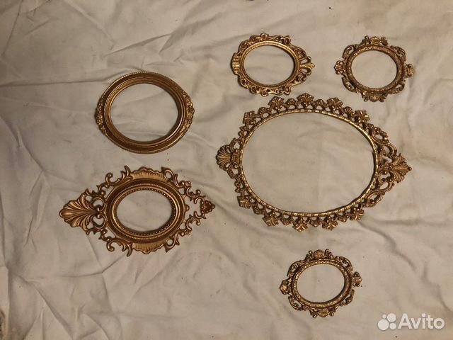 Рамки бронзовые