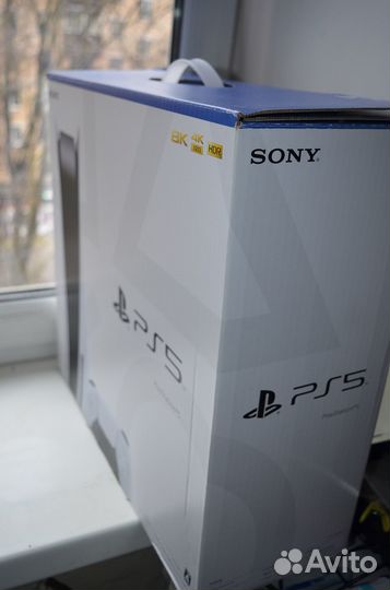 Коробка от PS5