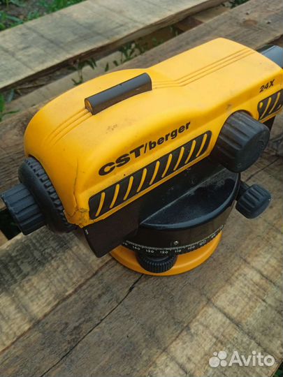 Оптический нивелир бу cst/berger sal24nd