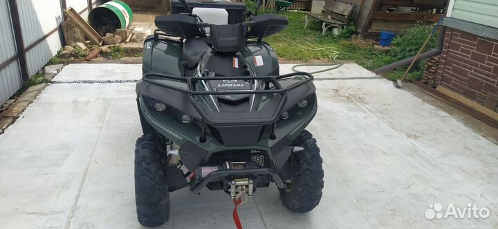 Квадроцикл Linhai-Yamaha d200, 342 км пробега