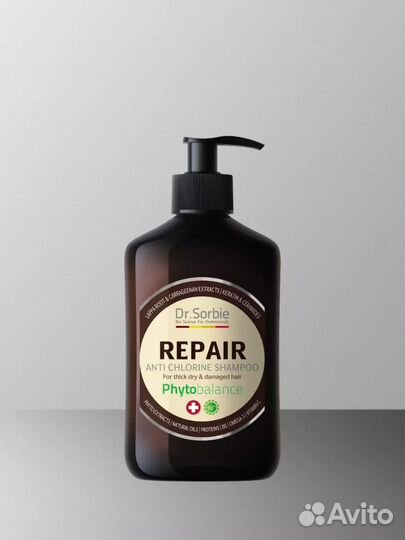 DR.sorbie Шампунь восстанавливающий Repair 400 мл