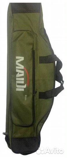 Чехол для удочек (2 отдела + боковой карман) 80 см