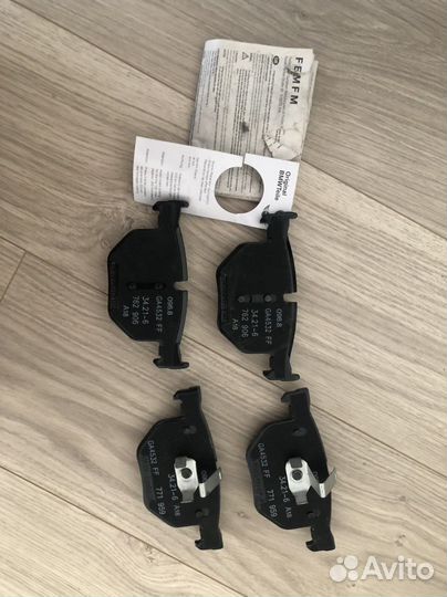 Задние колодки BMW Х5 Х6 Е70 Е71 F15 F16 Е60