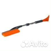 Щетка для снега и льда с мягкой щетиной