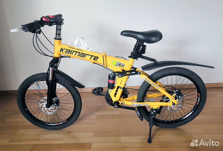 Складной велосипед 20’ с двойной амортизацией