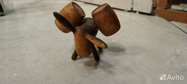 Ослик деревянный