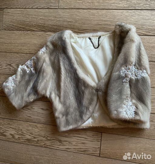 Болеро-накидка норковая