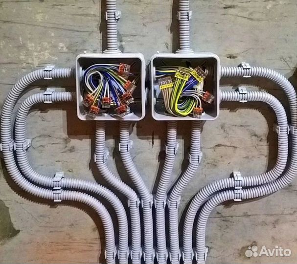 Услуги электрика. Электрик. Монтаж электрики