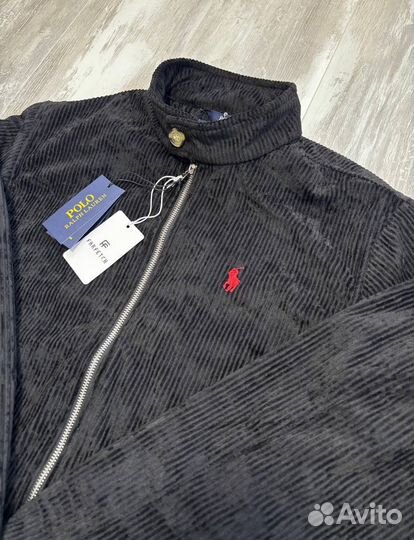 Вельветовая Куртка Polo Ralph Lauren Черная