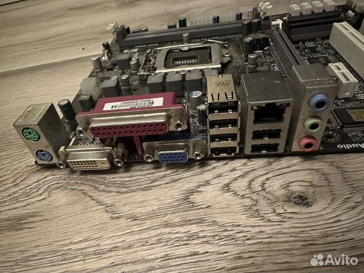 Материнская плата ECS h61h2 m6